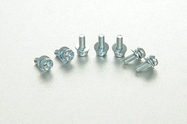 Cross recessed small pan head combination screws