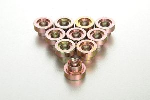 Color zinc pressure riveting nuts