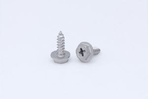 Cross Hexagonal Dacromet Screws with Pad