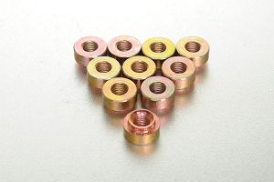 Pressure riveting nut
